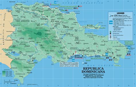 Santo Domingo Map - Dominican Republic