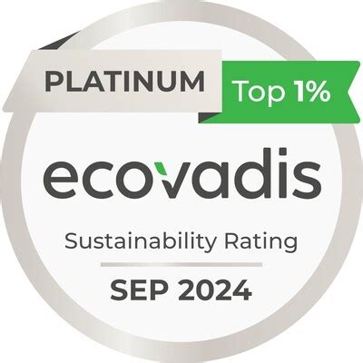 Landis Gyr Awarded Ecovadis Platinum Medal For Outstanding