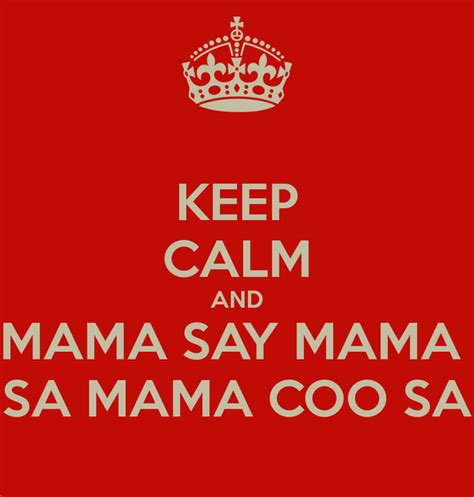 Mama Say Mama Sa Mamakusa - lasopageorgia