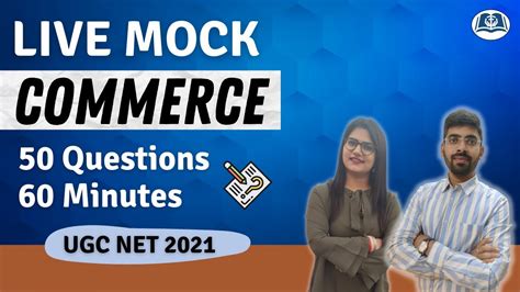 Mini Mock Test UGC Net Commerce JRF 2021 Everstudy Classes YouTube