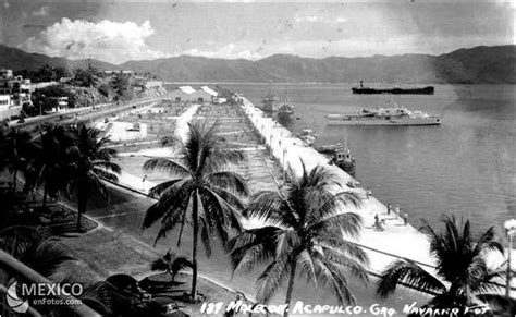 Primer Malecon Moderno De Acapulco 1938 Fotos Antiguas Del… Flickr