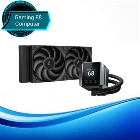 Jual Deepcool Mystique 240 Aio Liquid Cpu Cooler Lcd Display Kota Bandung Gaming 88