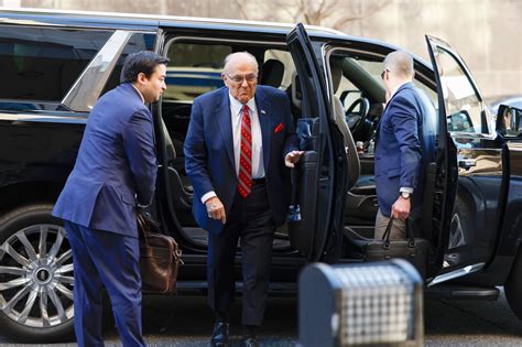 Live Updates Rudy Giuliani Ordered To Pay Nearly 150 Million In