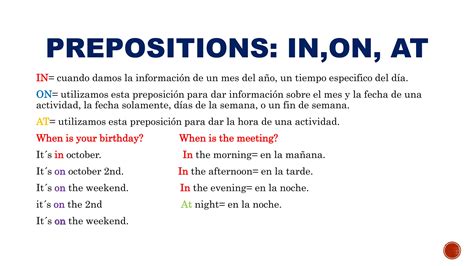 Prepositionspptx En Ingles Usos Y Ejemplo Ppt Descarga Gratuita