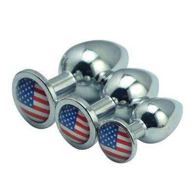 National Flag Anal Metal Anal Toys