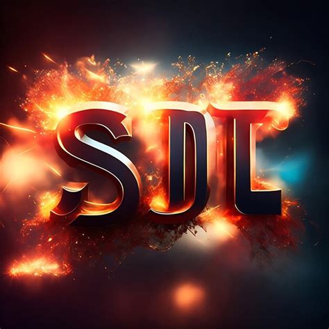 Premium AI Image | Logo Colorful text effect 