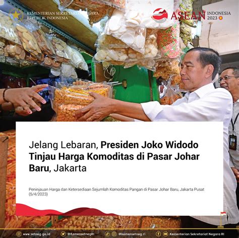 Sekretariat Negara On Twitter 1 Presiden Jokowi Meninjau Langsung