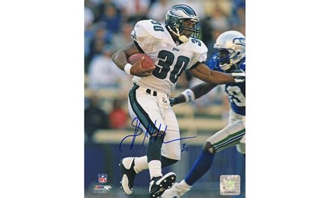 Brian Mitchell Signed Philadelphia Eagles Action vs Seahawks 8x10 Photo ...