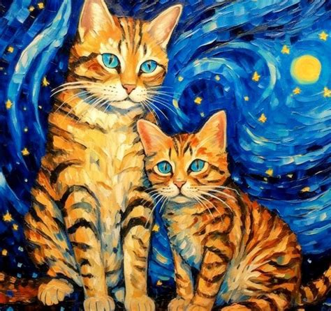 Pin De Kaylynn Bridgman En Cat Art Gatitos Lindos Pinturas Arte