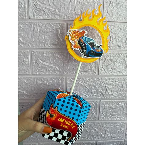 Centro De Mesa Hot Wheels Elo Produtos Especiais