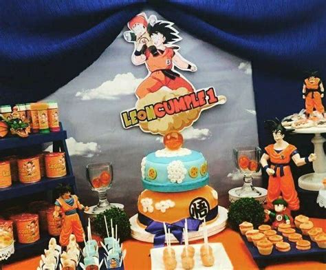 Awesome DragonBall Birthday Party See More Party Ideas At CatchMyParty