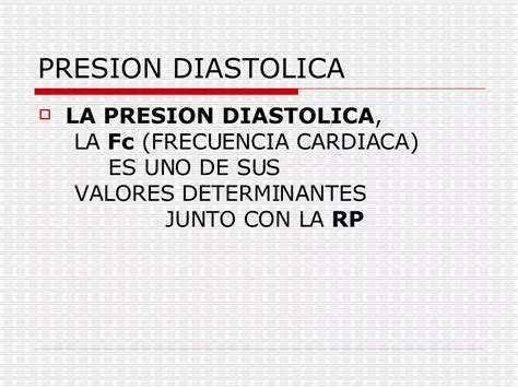 Presion Arterial Y Su Regulacion I PPT