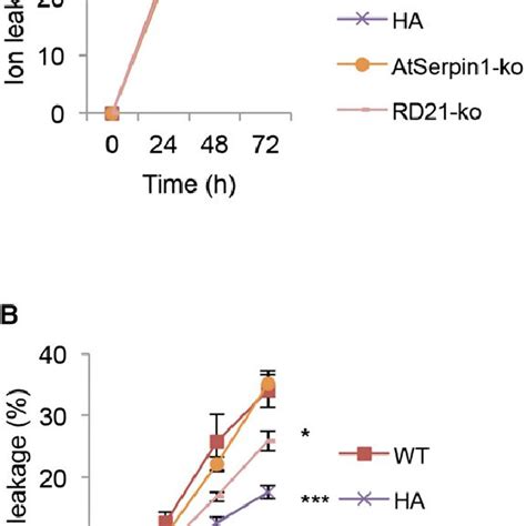 Arabidopsis Mutant Lines Treated By Dehydration Stress A Immunoblot