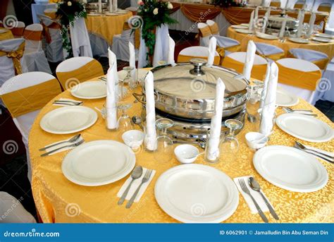 Table setting stock image. Image of wedding, fancy, setting - 6062901