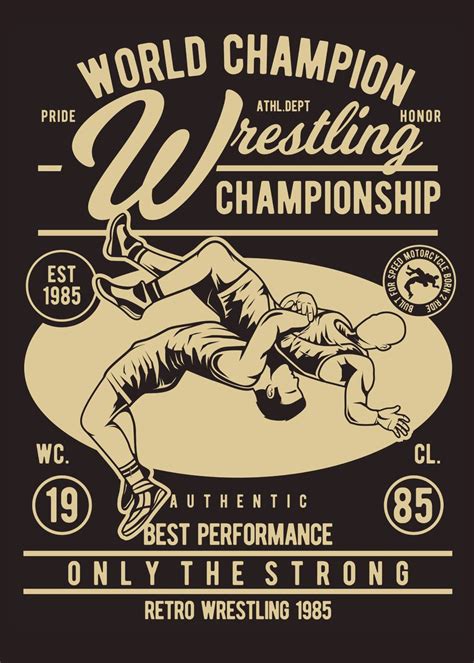 Wrestling Poster | ubicaciondepersonas.cdmx.gob.mx