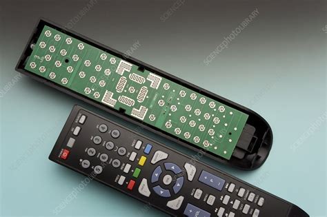 TV Remote Control Components Stock Image C027 5738 Science Photo