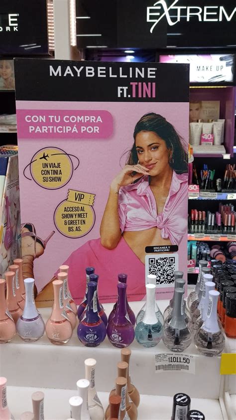 Pinterest Maybelline Martina Stoessel Tinita Stoessel