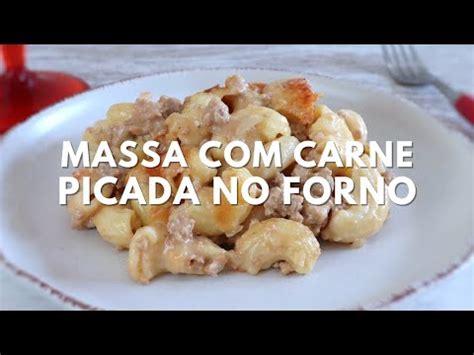 Massa Carne Picada No Forno Food From Portugal