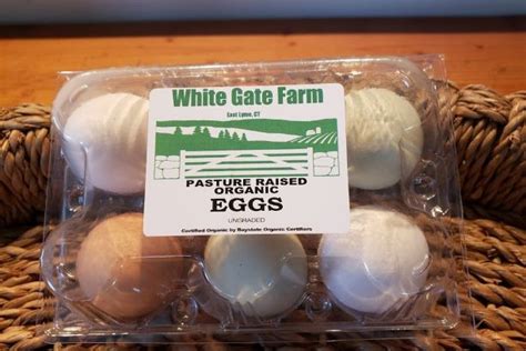 Organic Pasture Raised Eggs (1/2 dozen) - White Gate Farm