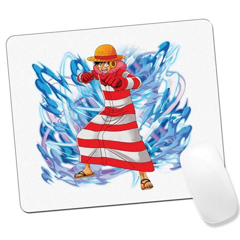 Mousepad Gaming One Piece Monkey D Luffy Straw Hat King Pirates Anime