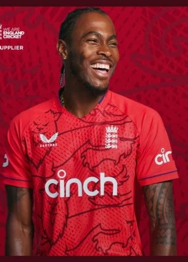 New England T20 World Cup Jersey 2022 | Cinch England T20 WC Shirt 2022 ...