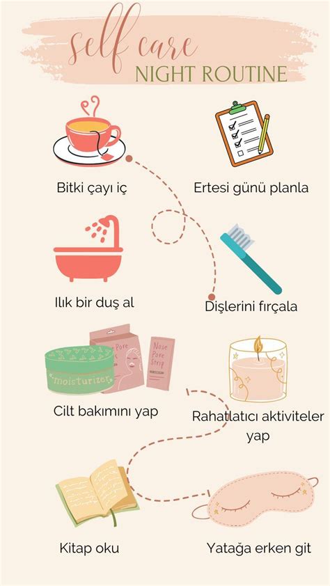 Self Care Night Routine Ki Isel Bak M Gece Rutini Gece Rutini