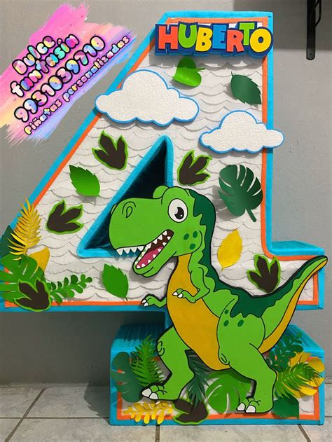 Pin en Piñata dino