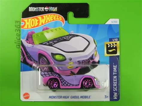 HOT WHEELS 2024 Monster High Ghoul Mobile Screen Time 3 New Boxed 2 34 PicClick UK