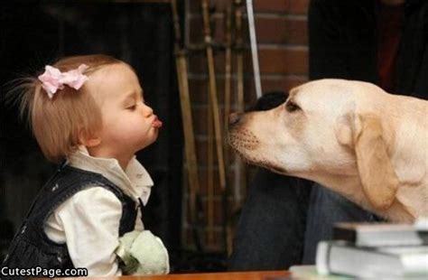 Cute Dog Kisses