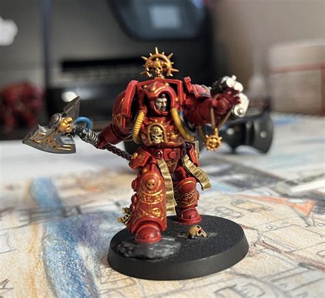 Blood Angel Librarian In Terminator Armor Rbloodangels