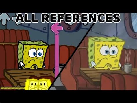 FNF Memeing In Bikini Bottom DEMO ALL REFERENCES YouTube