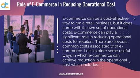 PPT Role Of E Commerce In Reducing Operational Cost PowerPoint