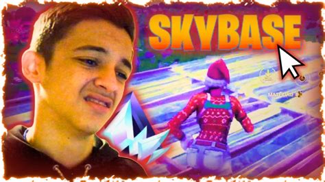 J AI TENTÉ DE FAIRE UN TOP 1 SKYBASE EN RANKED SUR FORTNITE c est