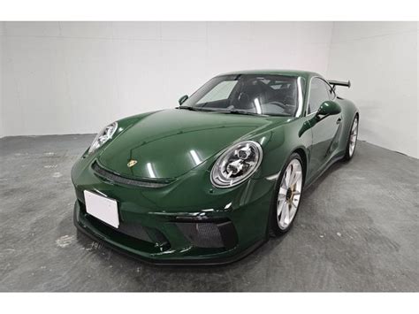 PORSCHE 911 911GT3 | 2018 | GREEN | 9000 km | details.- Japanese used ...