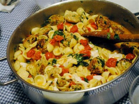 Tasty Tuesday Orecchiette Pasta W Mini Chicken Meatballs Recipe