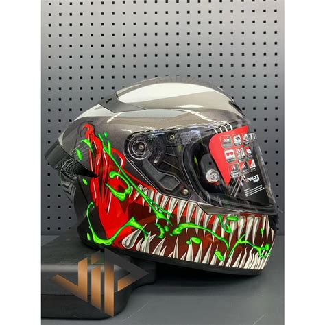 KYT TT COURSE HELMET VENOM Marvel Edition Shopee Philippines