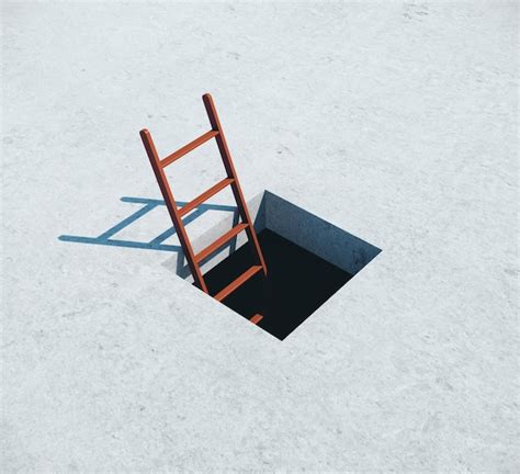 premium photo red ladder  window