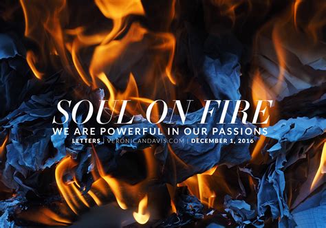 Soul On Fire An Entry By Veronica N Davis Vnd