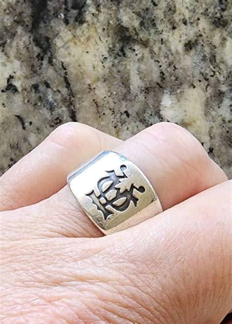 Retired James Avery Alpha And Omega Band Ring Size 10 EBay