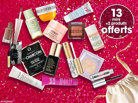 Sephora Box No L Mini Et Grands Produits Offerts En D Cembre