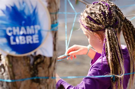 Champ libre art nature présenté au parc du Boisé des Frères La