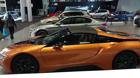 2018 Orange Bmw I8 Roadster E Drive 2018 New York International Auto