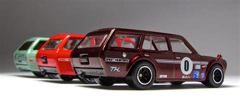 Car Lamley Group First Look Hot Wheels 71 Datsun 510 Wagon Super Treasure Hunt