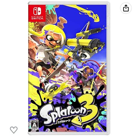 Nintendo Switch スプラトゥーン3 任天堂 Nintendo ニンテンドー Switch スイッチの通販 By 基本当日発送