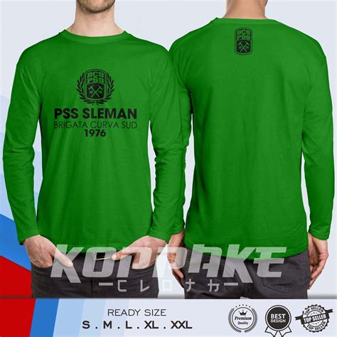 Jual Kaos Bcs Pss Sleman Brigata Curva Sud V Lengan Panjang Baju Sport