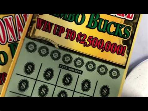 Scratch Off Tickets X The Money Vs The New Millionaire Jumbo Bucks