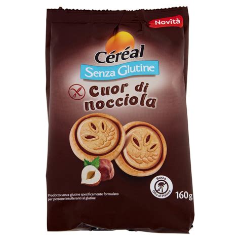 Biscotti Cuor Di Nocciola Senza Glutine Cereal Bennet Online