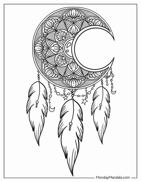 20 Moon Coloring Pages Free PDF Printables 59 OFF