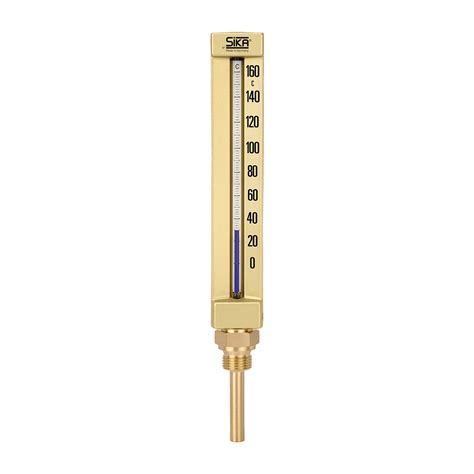 Industrial Mercury In Glass Thermometer