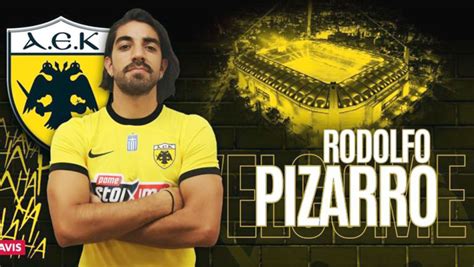 Rodolfo Pizarro es nuevo jugador del AEK Atenas campeón de Grecia